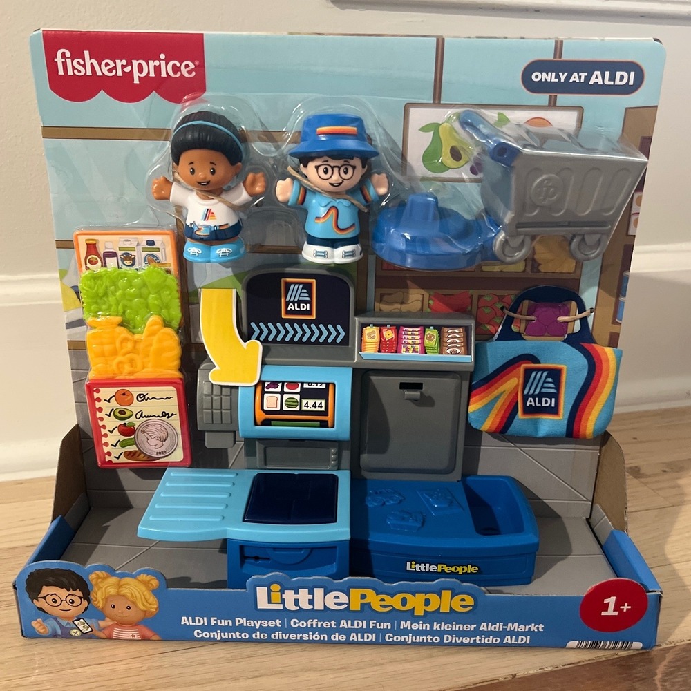 Fisher-Price Little People ALDI Fun‎ Playset Exclusive Figures & Accessories NEW